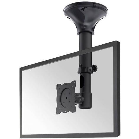 NewStar FPMA-C025BLACK - Support plafond pour téléviseur/écran de, Noir