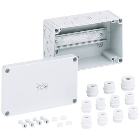 Boîte de dérivation 61591201 – Dimensions 180 x 110 x 90 mm – Indice de protection IP54/IP66 – Polystyrène expansé (EPS) – Spelsberg