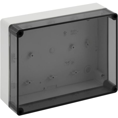 Coffret d'installation Spelsberg TK PS 2518-8f-t 11151101 gris clair (RAL 7035) 254 x 180 x 84 Polycarbonate, Polystyrène expansé (EPS) 1 pc(s) S27064 (1/3)