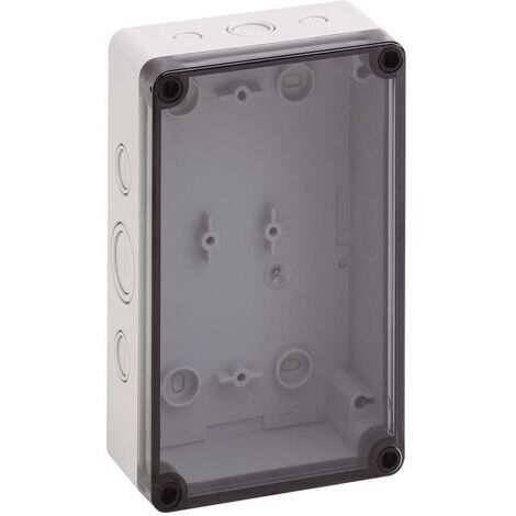 Coffret d'installation Spelsberg TK PS 1811-6f-tm 10601401 gris clair (RAL 7035) 180 x 110 x 63 Polycarbonate, Polystyr (1/5)