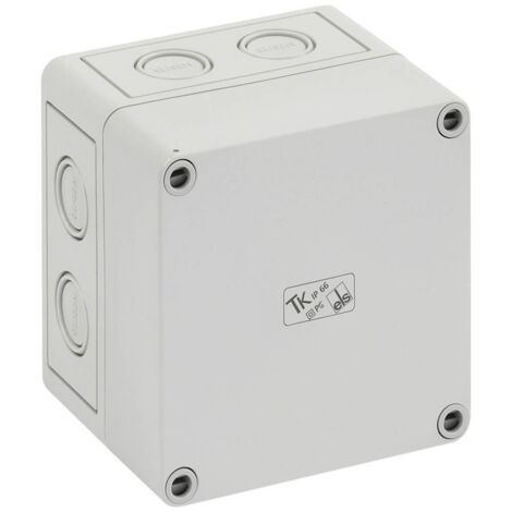 Coffret d'installation Spelsberg TK PS 1111-9-m 10590401 gris clair (RAL 7035) 110 x 110 x 90 Polystyrène expansé (EPS) (1/4)