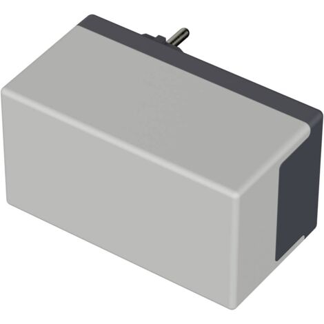 Boîtier avec fiche secteur Bopla ELETEC SE 435 E/CEE 120 x 65 x 66 ABS, Polycarbonate gris clair, gris graphite 1 pc(s)