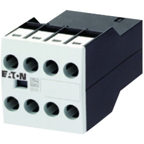 Contact auxiliaire Eaton Eaton Moeller 4 contacts 1 NF + 3 NO à vis ( Prix pour 1 ) (1/4)