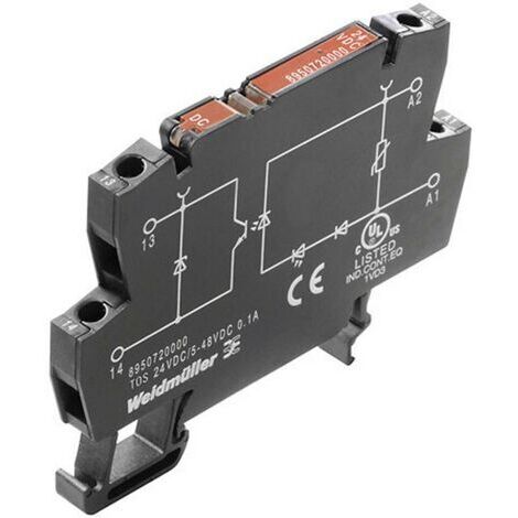 Weidmüller Relais statique 8951020000-1 0.5 A Tension de contact (max.): 48 V/DC 1 pc(s) (1/2)