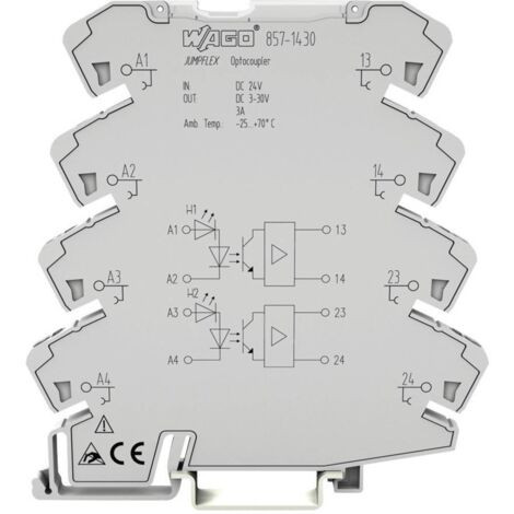 WAGO Relais statique 857-1494 0.1 A Tension de contact (max.): 60 V/DC 1 pc(s) (1/3)