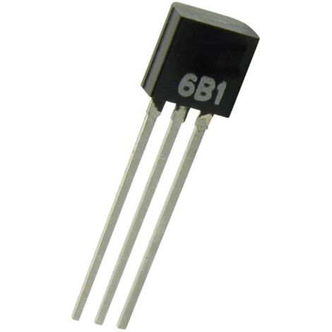 B + B Thermo-Technik TSIC506-TO92 TSIC506-TO92 Capteur de température -10 à +60 °C TO-92 sortie radiale (1/2)