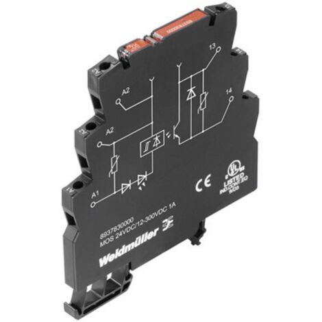 Weidmüller Relais à semi-conducteurs 8937930000 0.05 A Tension de contact (max.): 5 V/DC 1 pc(s) (1/3)