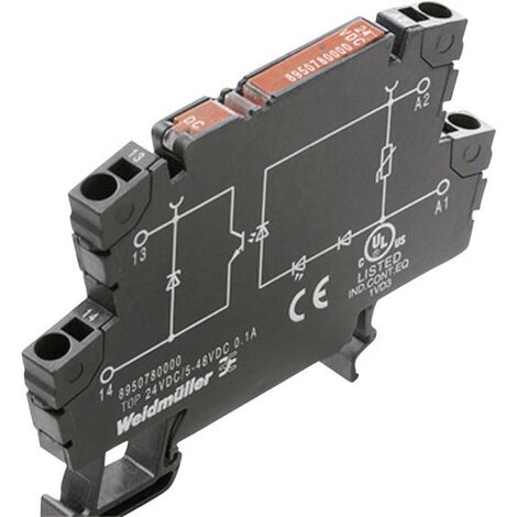 Weidmüller Relais à semi-conducteurs 8951160000-1 0.1 A Tension de contact (max.): 230 V/AC 1 pc(s) (1/2)