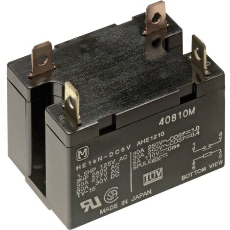 Panasonic HE1AN12 Relais pour circuits imprimés 12 V/DC 30 A 1 NO (T) 1 pc(s) S71409 (1/4)