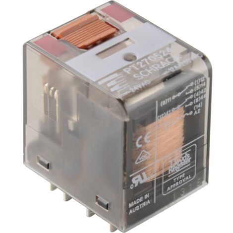 Relais miniature TE Connectivity PT270730 5-1419111-1 230 V/AC 12 A 2 inverseurs (RT) 1 pc(s) S72089 (1/3)