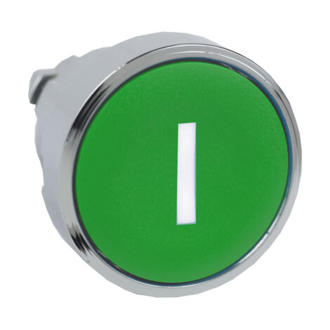 Schneider Electric ZB4BA331 Harmony ZB4BA331 Bouton-poussoir actionneur plat 1 bouton vert décrochage par pression 1 pc (1/4)