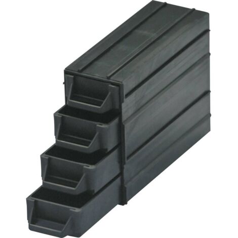 BJZ Magasin de petites pièces antistatique (ESD) (L x l x H) 120 x 40 x 20 mm C-188 054 Q60337 (1/2)