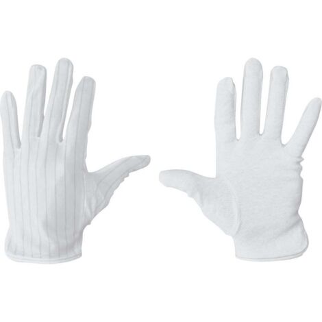BJZ C-199 2814-L Gant antistatique (ESD) anti-dérapant Taille du vêtement: L polyester, Polyuréthane (1/2)