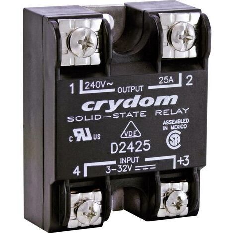 Crydom Relais à semi-conducteurs H12WD4890 90 A Tension de contact (max.): 660 V/AC à commutation au zéro de tension 1 (1/3)