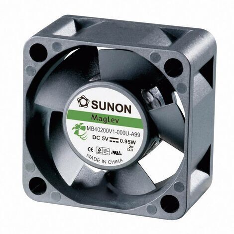 Sunon MF40200V2-1000U-A99 Ventilateur axial 5 V/DC 13.08 m³/h (L x l x H) 40 x 40 x 20 mm Q62451 (1/2)