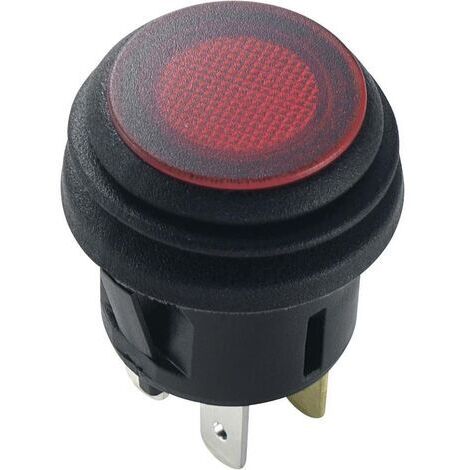 Interrupteur à pression TRU COMPONENTS TC-R13-527D2B 1587919 14 V/DC 20 A 1 x On/Off à accrochage 1 pc(s) (1/5)