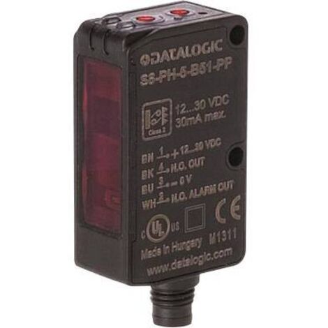 Barrière lumineuse à réflexion Datalogic S8-PR-5-T53-PP 950801280 Portée max.: 2 m 1 pc(s) (1/2)