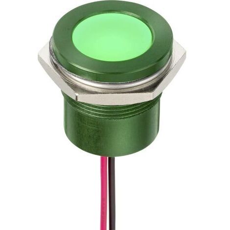 APEM Q22F5ARXXSR24AE Voyant de signalisation LED rouge 24 V/AC, 24 V/DC 5.7 V 800 mcd (1/2)