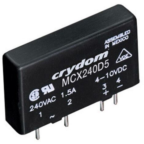 Crydom Relais à semi-conducteurs MCX480D5 5 A Tension de contact (max.): 660 V/AC à commutation au zéro de tension 1 pc (1/2)