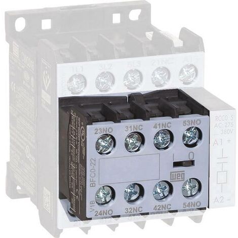 WEG BFC0-20 Bloc de contacts auxiliaires Convient pour marque (relais): Weg 1 pc(s) (1/4)