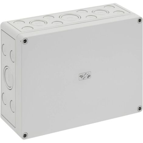 Coffret d'installation Spelsberg TK PC 2518-9-M 12740801 gris clair 180 x 254 x 90 Polystyrène, Polycarbonate, Polyurét (1/2)