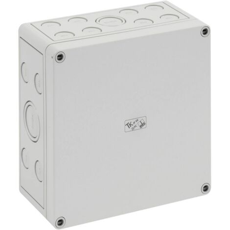 Coffret d'installation Spelsberg TK PC 1818-9-M 12740701 gris clair 180 x 182 x 90 Polystyrène, Polycarbonate, Polyuréthane, Polyamide 1 pc(s) Y648901 (1/2)