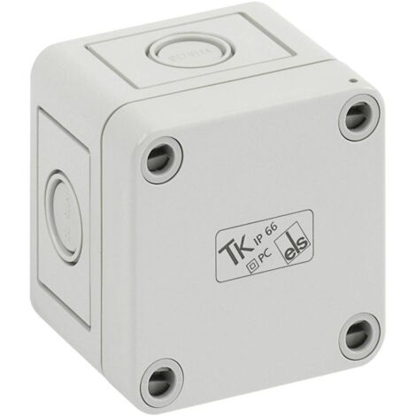 Coffret d'installation Spelsberg TK PC 77-6-M 12740101 gris clair 65 x 65 x 57 Polystyrène, Polycarbonate, Polyuréthane (1/2)