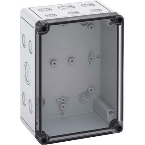 Coffret d'installation Spelsberg TK PC 1813-9-TM 13701601 gris clair 130 x 180 x 90 Polystyrène, Polycarbonate, Polyuré (1/2)