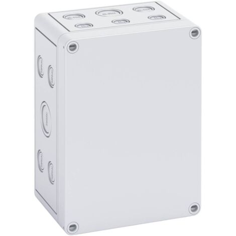 Coffret d'installation Spelsberg TK PC 1813-9-M 12741601 gris clair 130 x 180 x 90 Polystyrène, Polycarbonate, Polyurét (1/2)