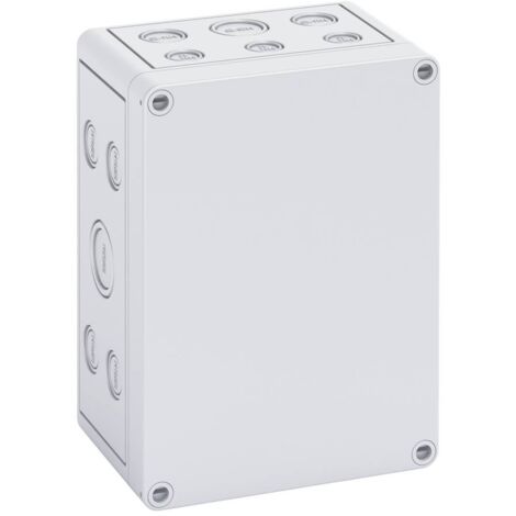 COFFRET DINSTALLATION SPELSBERG TK PS 1813-9-M 10541601 GRIS CLAIR 130 X 180 X 90 POLYSTYRÈNE, POLYCARBONATE, POLYURÉTHANE, POLY (1/2)