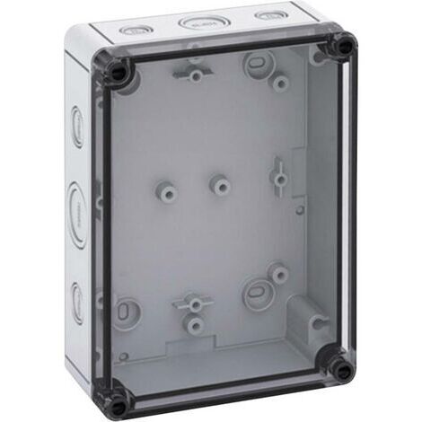 Coffret d'installation Spelsberg TK PS 1813-6F-TM 10601501 gris clair 130 x 180 x 63 Polystyrène, Polycarbonate, Polyur (1/2)