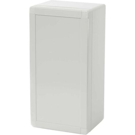 Coffret électrique nu 7035781 – 1 rangée – IP66/IP67 – Polycarbonate gris clair (RAL 7035) – 244 x 124 x 102 mm – Fibox (1/2)