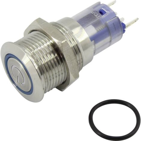 Bouton-poussoir TRU COMPONENTS LAS2GQF-11ET/R/12V/S/P 1303020 48 V/DC 2 A 1 x On/(On) IP65 à rappel 1 pc(s)