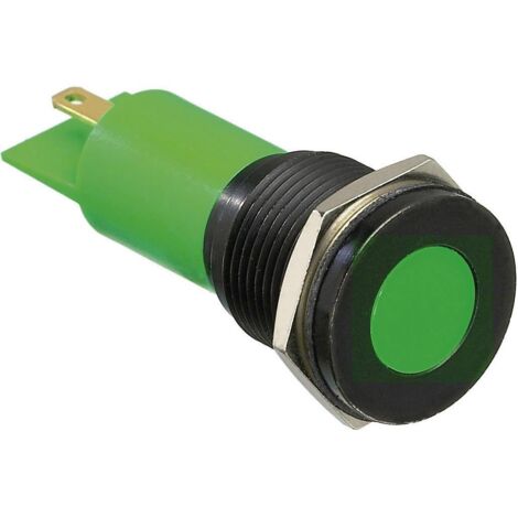 Voyant de signalisation LED APEM Q16F1BXXY24E jaune 24 V/DC 20 mA 1 pc(s) A047431 (1/3)