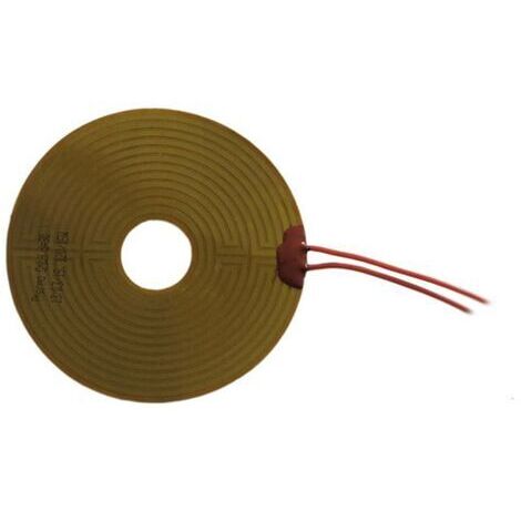 Thermo TECH polyimide Feuille chauffante autocollant 12 V/DC, 12 V/AC 15 W Indice de protection IPX4 (Ø) 90 mm (1/2)