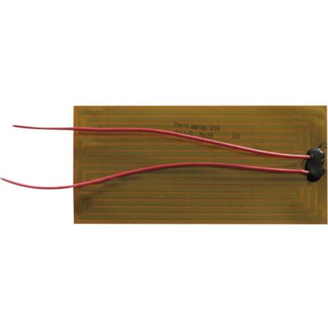 Thermo TECH polyimide Feuille chauffante autocollant 24 V/DC, 24 V/AC 75 W Indice de protection IPX4 (L x l) 155 mm x 7 (1/2)