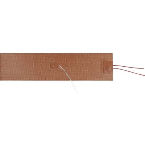 Thermo TECH silicone Feuille chauffante autocollant 24 V/DC, 24 V/AC 300 W Indice de protection IPX7 (L x l) 300 mm x 75 mm S015931 (1/2)