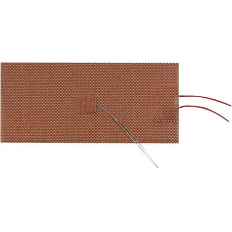 Thermo TECH silicone Feuille chauffante autocollant 24 V/DC, 24 V/AC 200 W Indice de protection IPX7 (L x l) 200 mm x 1 (1/2)