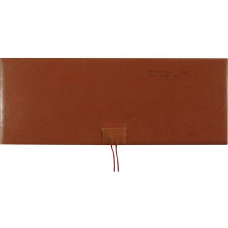 THERMO TECH SILICONE FEUILLE CHAUFFANTE AUTOCOLLANT 24 V/DC, 24 V/AC 142 W INDICE DE PROTECTION IPX7 (L X L) 340 MM X 130 MM (1/2)
