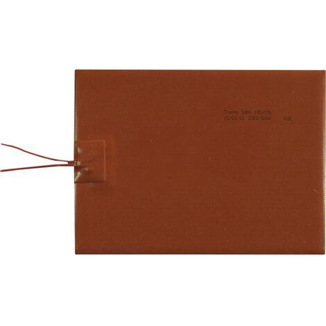 Thermo TECH silicone Feuille chauffante autocollant 230 V/DC, 230 V/AC 500 W Indice de protection IPX7 (L x l) 195 mm x