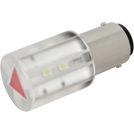 CML 18561230 Voyant de signalisation LED rouge BA15d 230 V/AC 320 mcd V075851 (1/3)