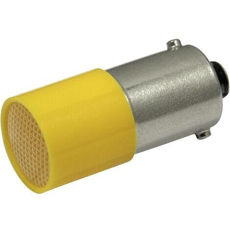 CML 18824122 Voyant de signalisation LED jaune BA9S 110 V/DC, 110 V/AC 0.4 lm (1/3)