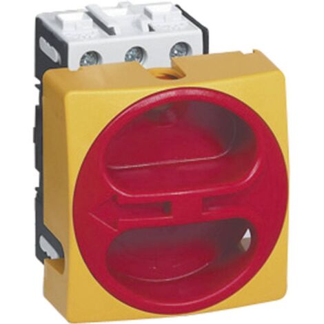 BACO 172101 Interrupteur sectionneur 32 A 1 x 90 ° jaune, rouge 1 pc(s) D78315 (1/3)