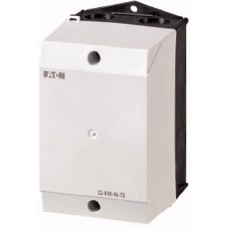 Eaton 105853 pour montage sur rails (L x l x H) 95 x 80 x 137 mm gris clair (RAL 7035), noir (RAL 9005) 1 pc(s) (1/3)