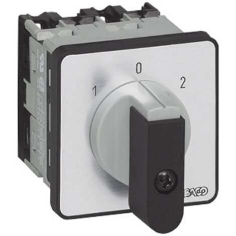 BACO NC03GQ1 Inverseur 16 A 2 x 30 ° gris, noir 1 pc(s)