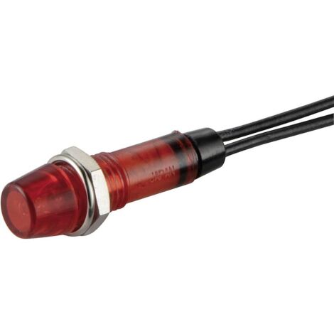 Sedeco 726915 Voyant standard avec ampoule rouge 1 pc(s)