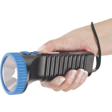 Lampe de poche AccuLux PowerLux LED à batterie 200 lm 6 h 215 g