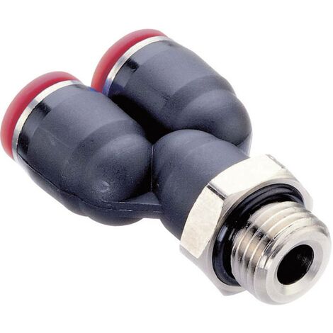 IMI NORGREN Raccord en Y C02881038 Filetage extérieur: 3/8 Ø de tuyau: 10 mm 1 pc(s) (1/2)