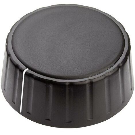 Tête de bouton rotatif Mentor 4335.6001 avec pointeur noir (Ø x H) 48 mm x 19 mm 1 pc(s) S31287 (1/3)