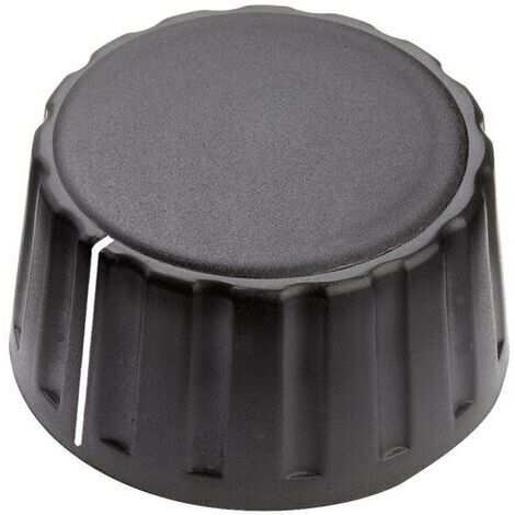 Tête de bouton rotatif Mentor 4334.6001 avec pointeur noir (Ø x H) 36 mm x 18.5 mm 1 pc(s) S31236 (1/3)